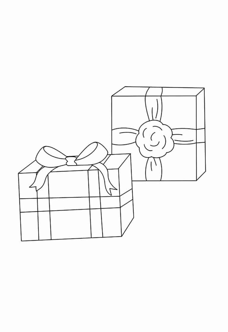 Weihnachtsgeschenke Ausmalbilder 527