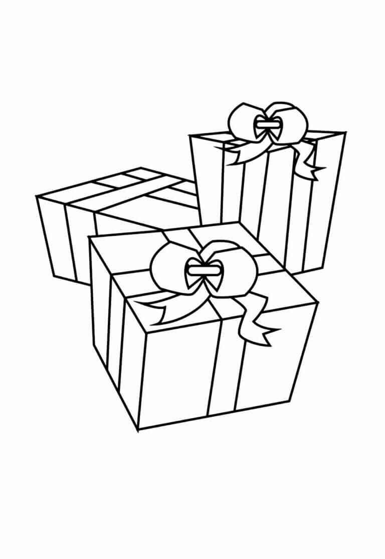Weihnachtsgeschenke Ausmalbilder 657