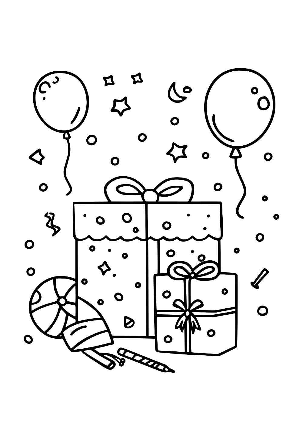 Weihnachtsgeschenke Ausmalbilder 877