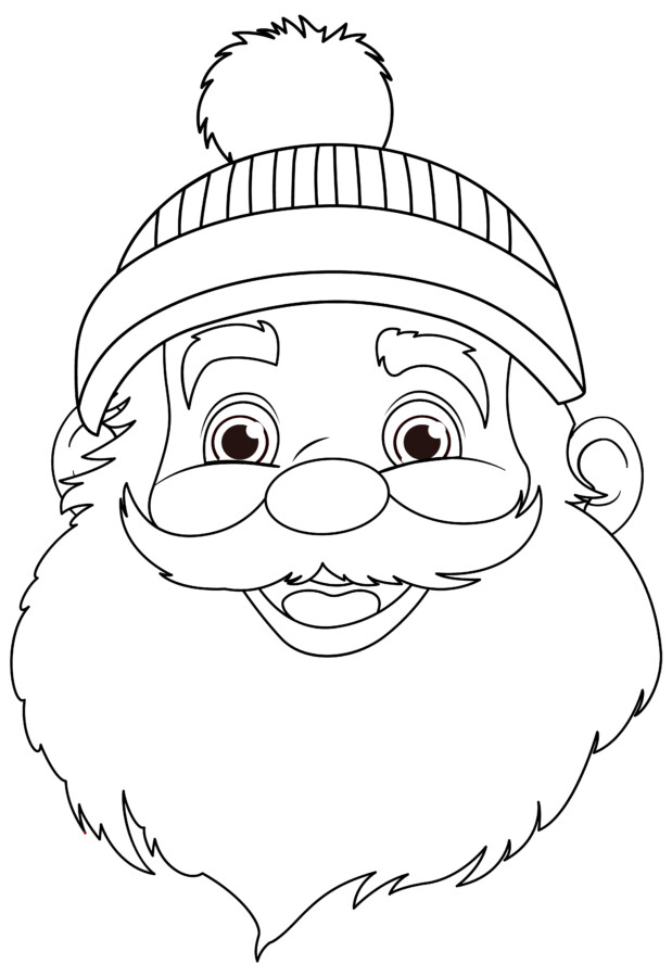 Weihnachtsmann Ausmalbilder 604