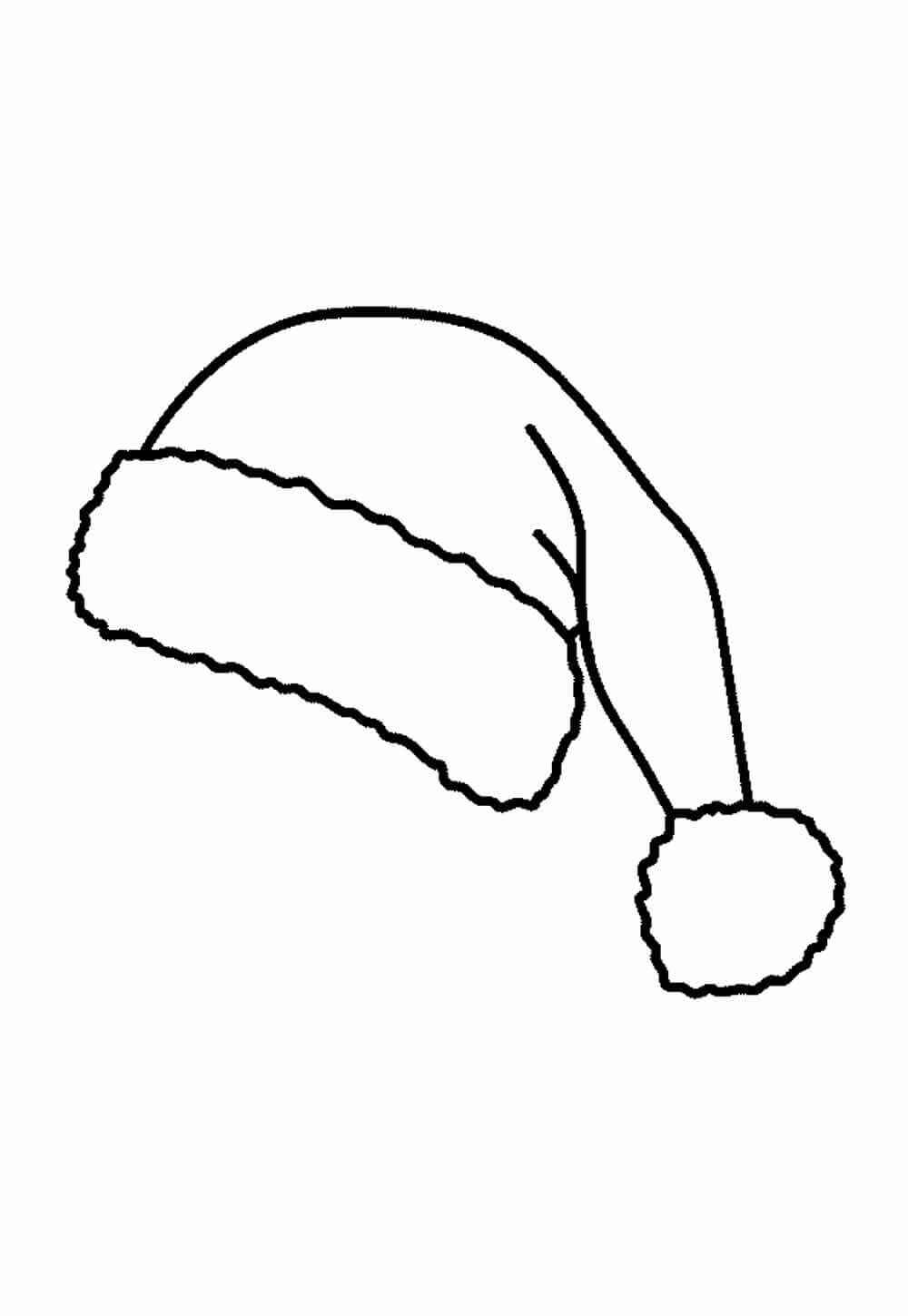 Weihnachtsmütze Ausmalbilder 265