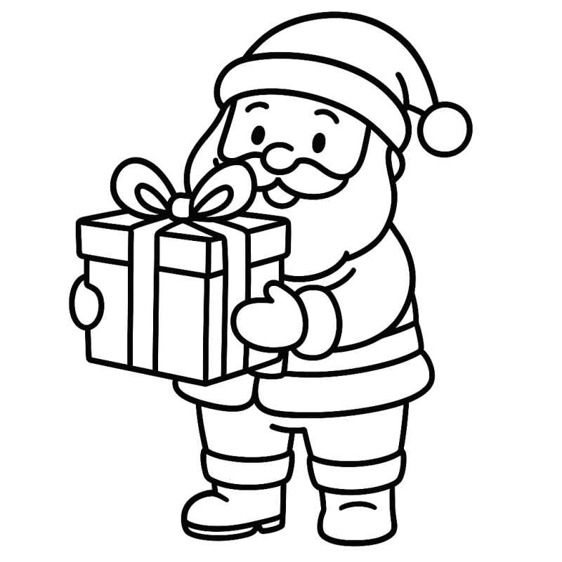 Weihnachtsmütze Ausmalbilder 573