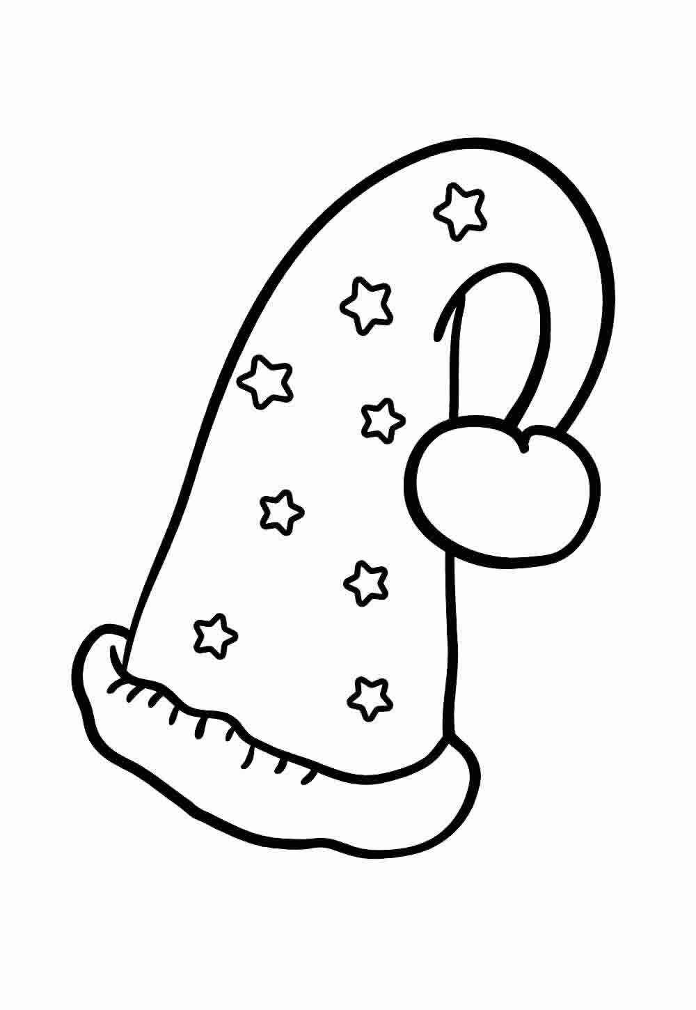 Weihnachtsmütze Ausmalbilder 611