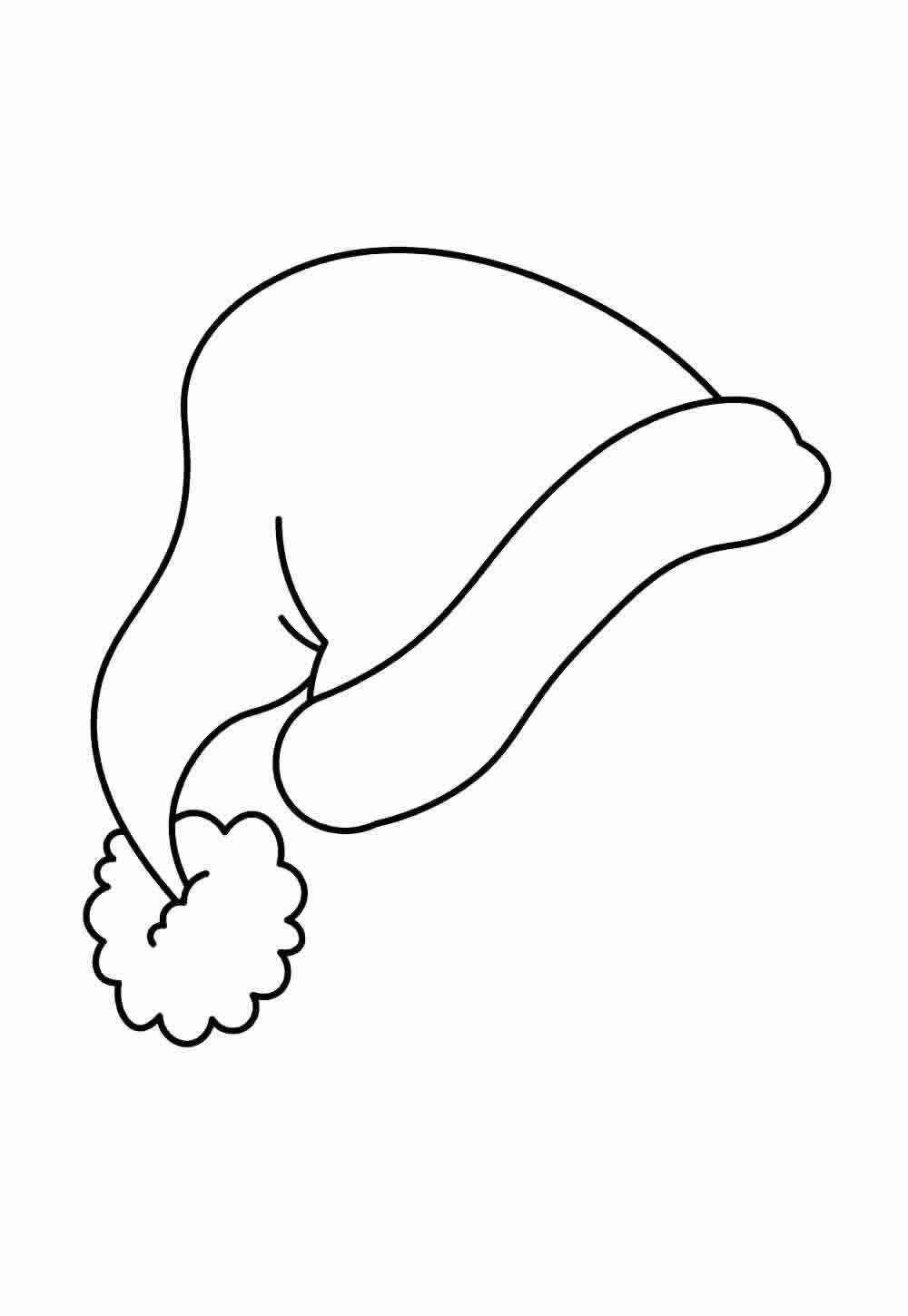 Weihnachtsmütze Ausmalbilder 719