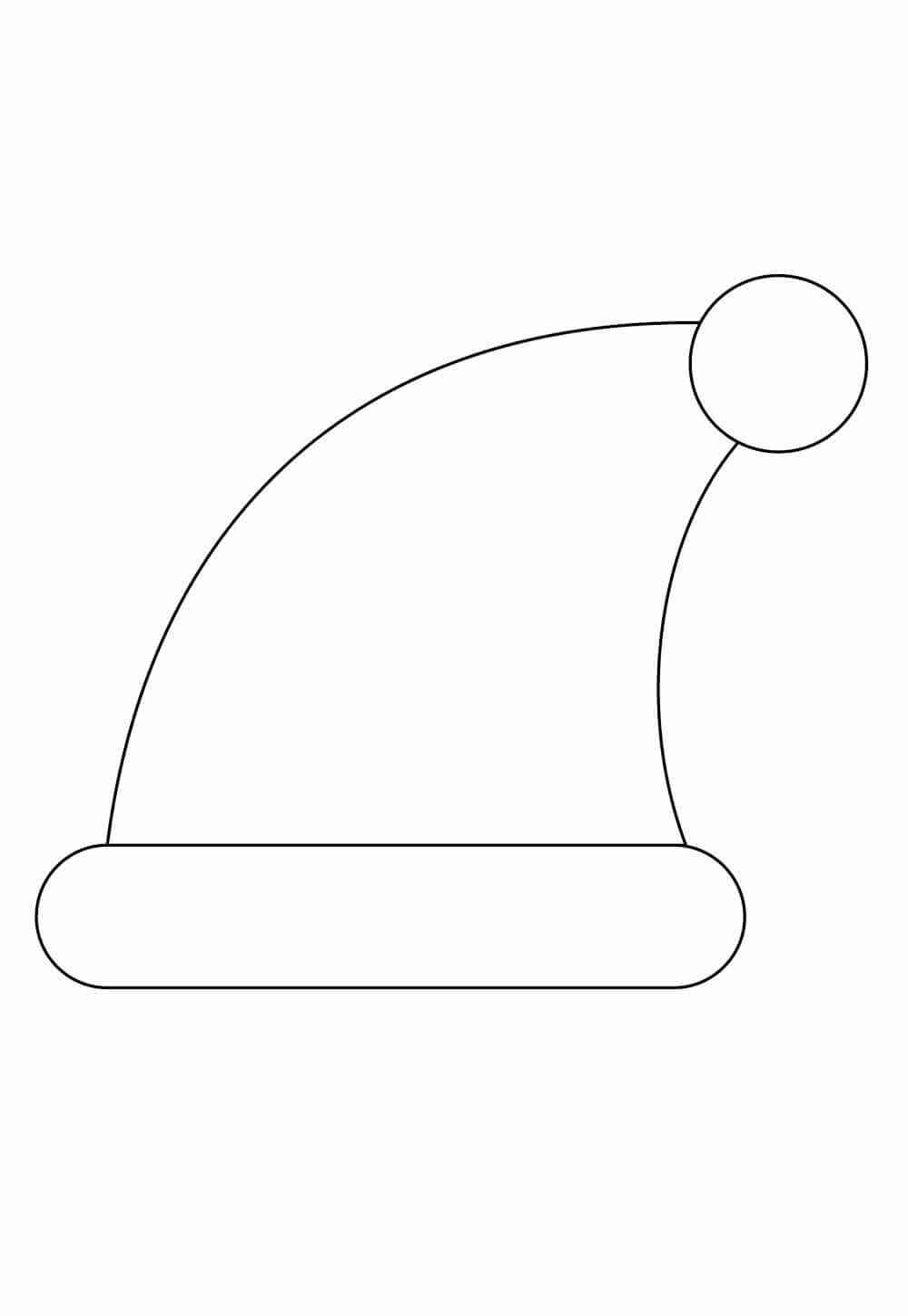 Weihnachtsmütze Ausmalbilder 765