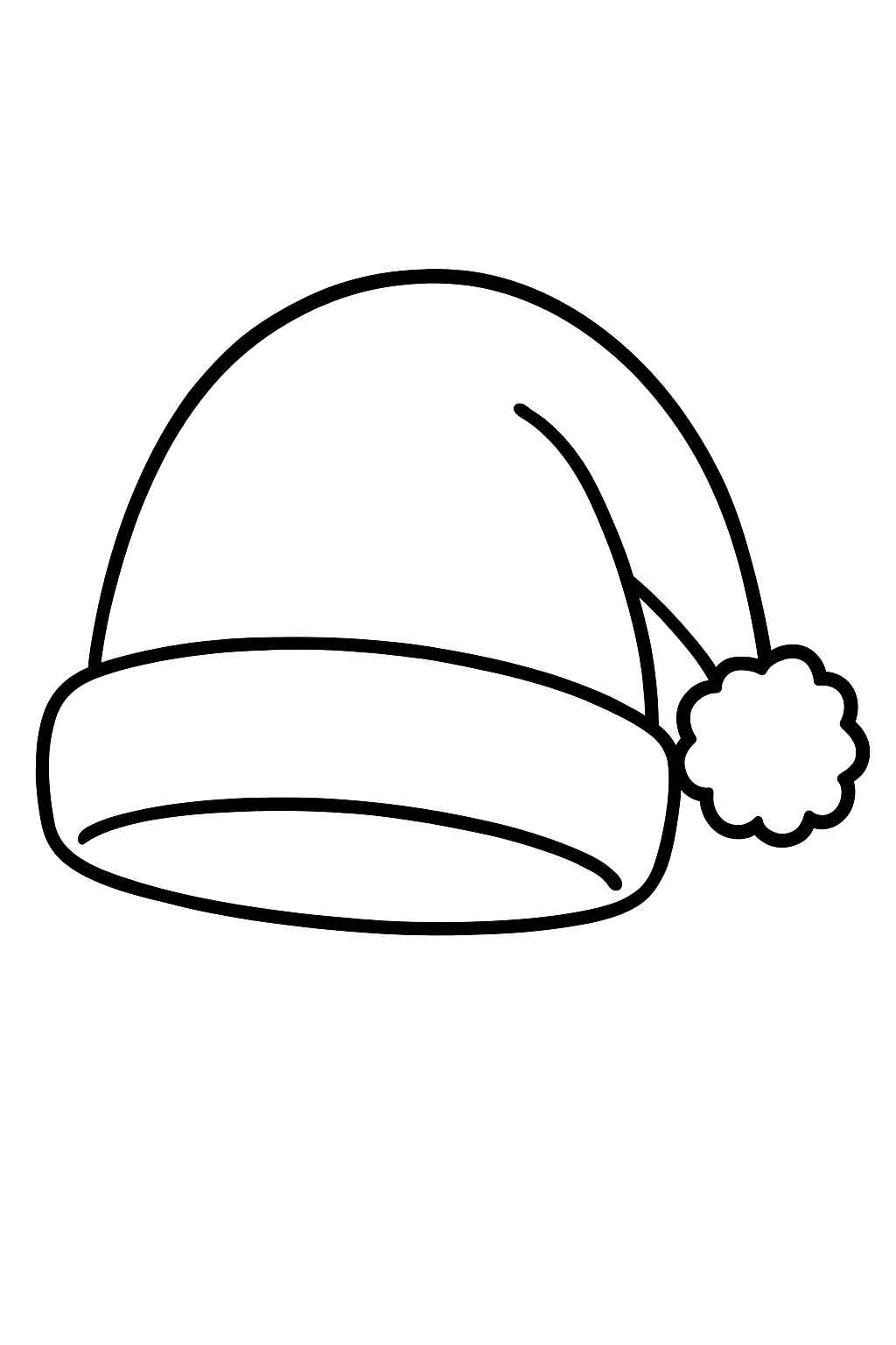 Weihnachtsmütze Ausmalbilder 818