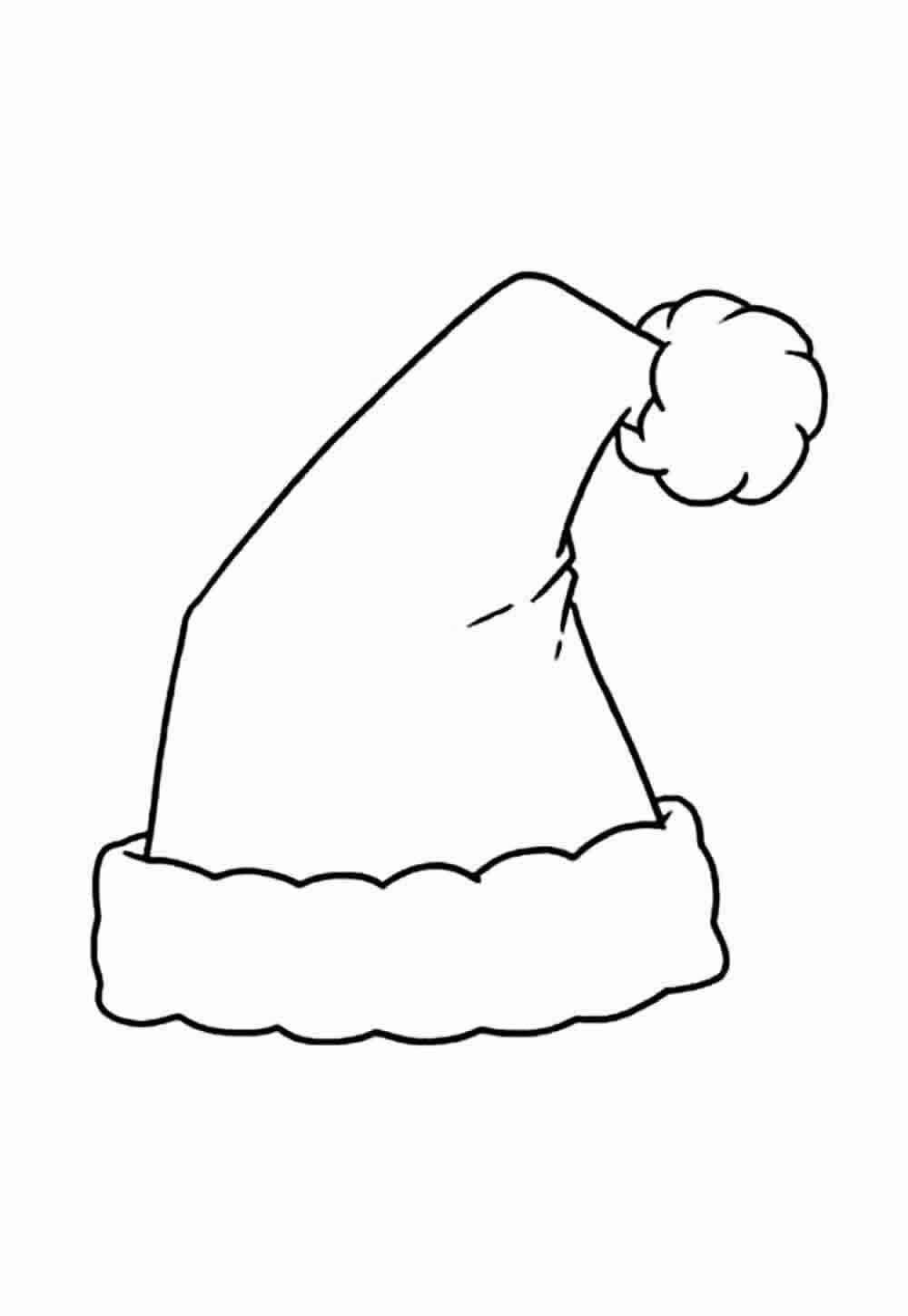 Weihnachtsmütze Ausmalbilder 891