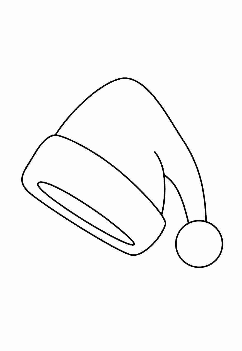 Weihnachtsmütze Ausmalbilder 912