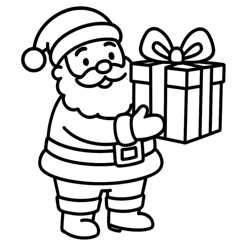 Weihnachtsmütze Ausmalbilder 920