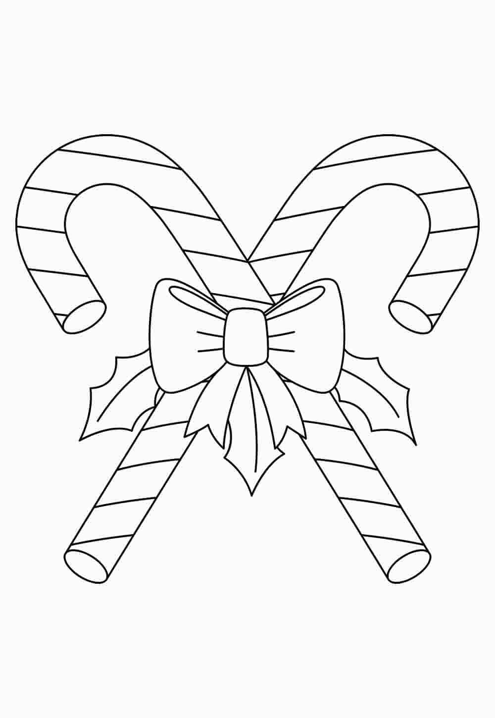 Weihnachtsstab Ausmalbilder 012