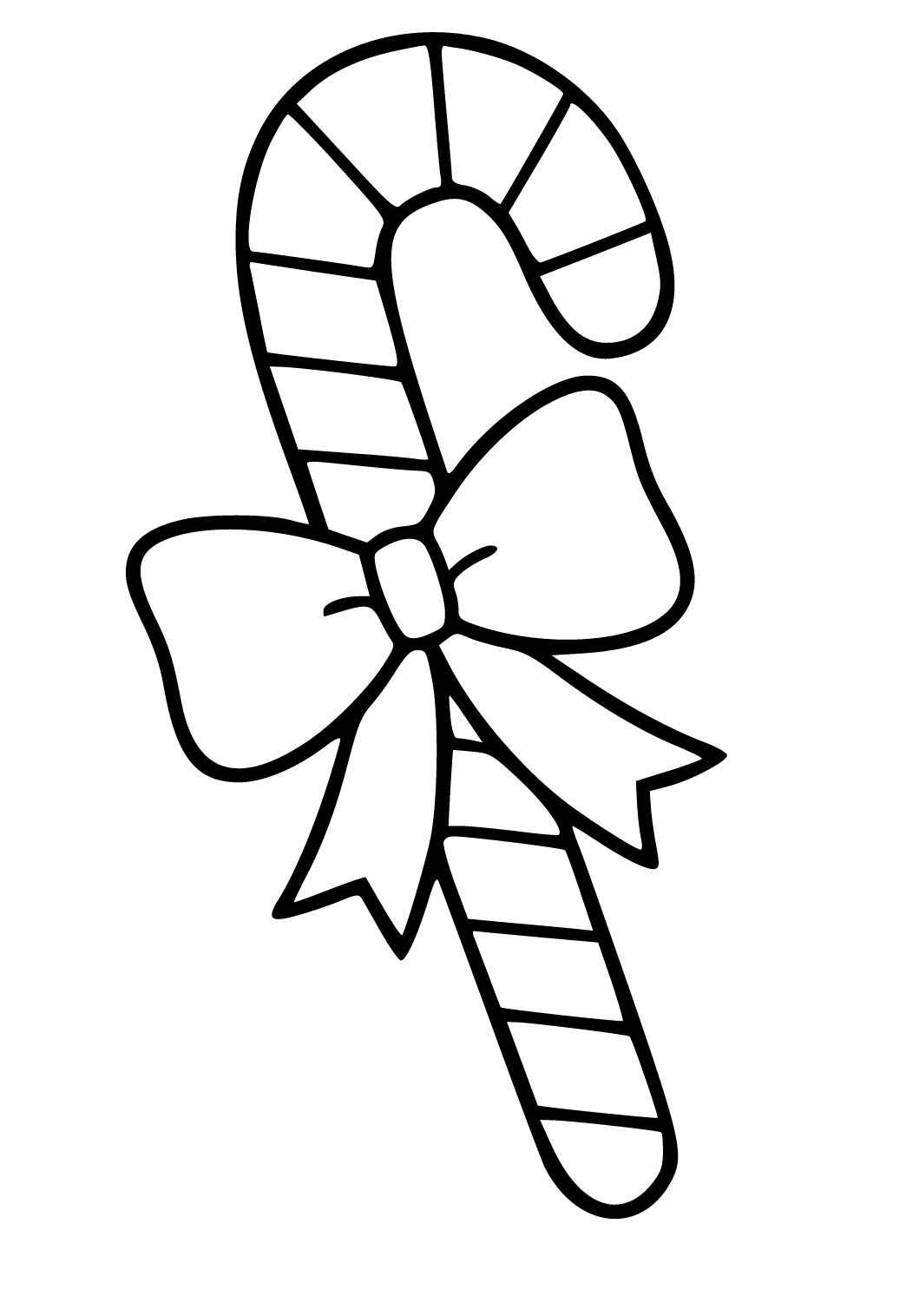 Weihnachtsstab Ausmalbilder 085