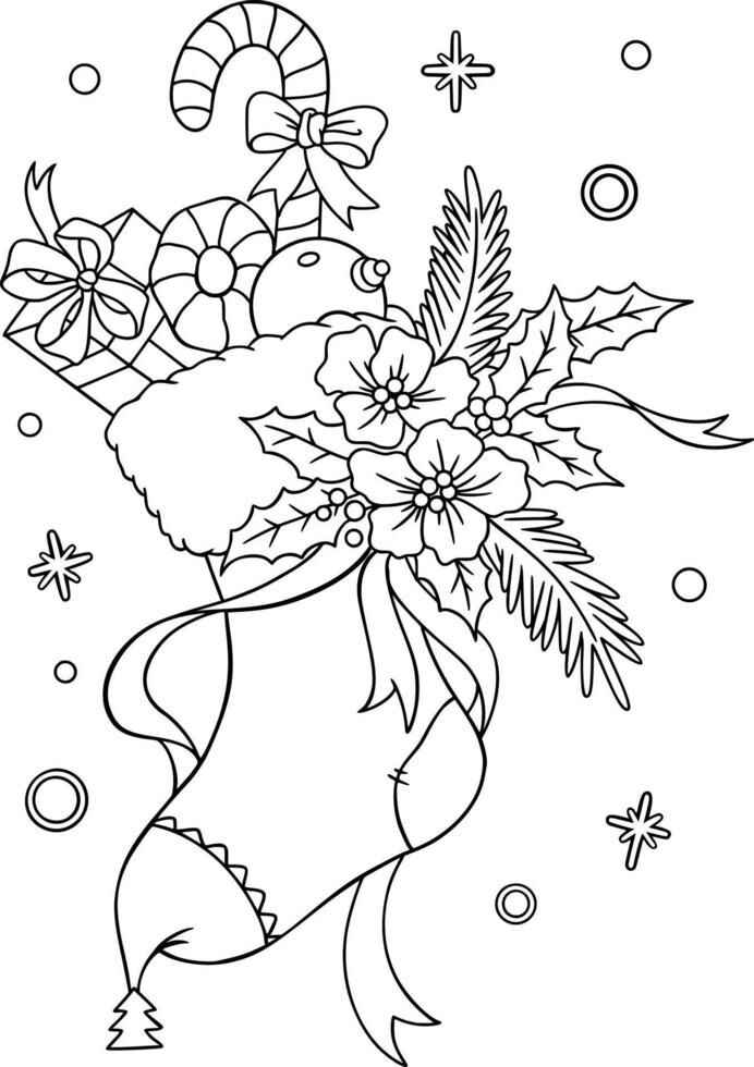 Weihnachtsstrumpf Ausmalbilder 251