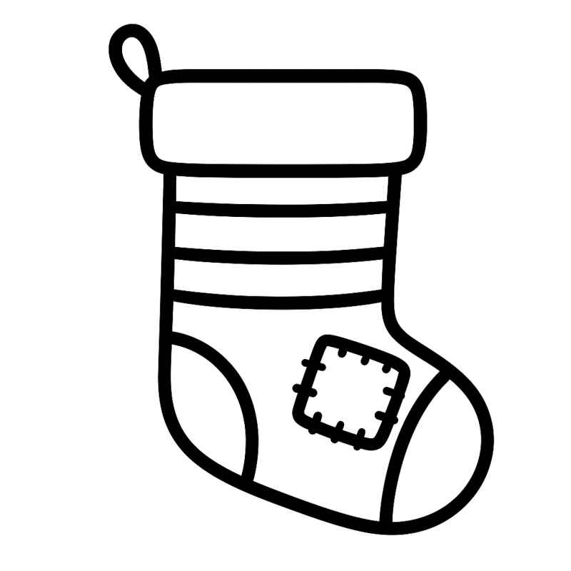 Weihnachtsstrumpf Ausmalbilder 435