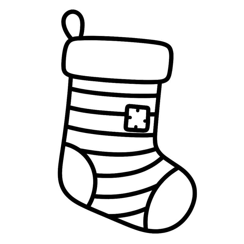 Weihnachtsstrumpf Ausmalbilder 785