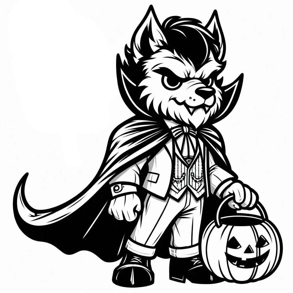 Werwolf Ausmalbilder 198
