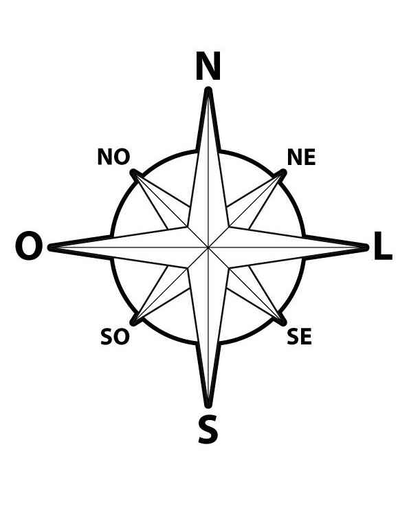 Windrose Ausmalbilder 001