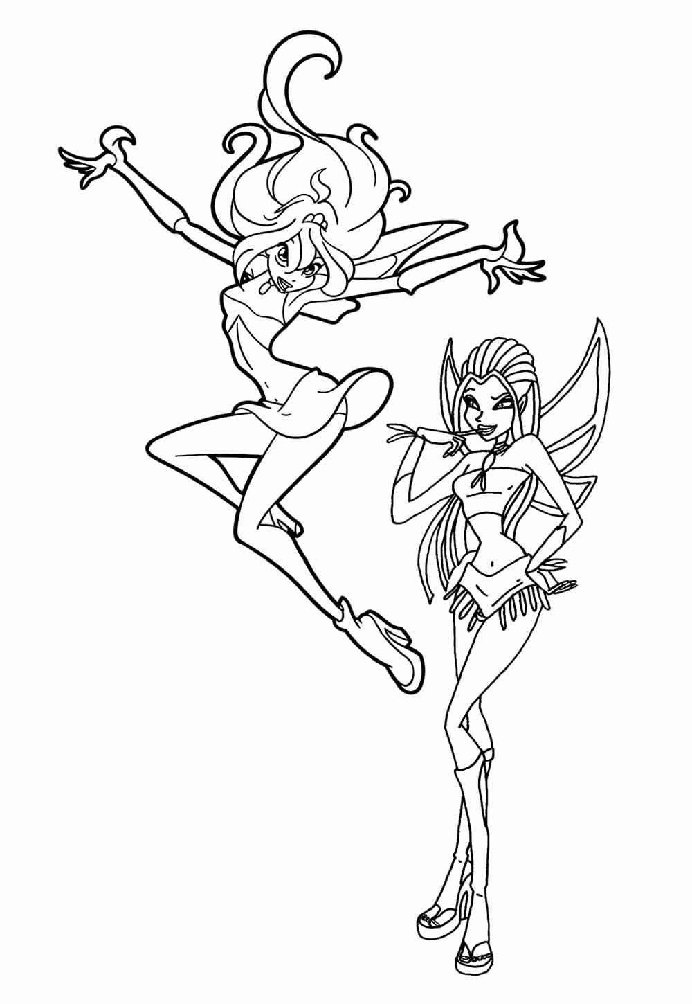 Winx Club Ausmalbilder 243