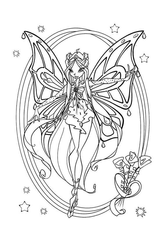 Winx Club Ausmalbilder 437