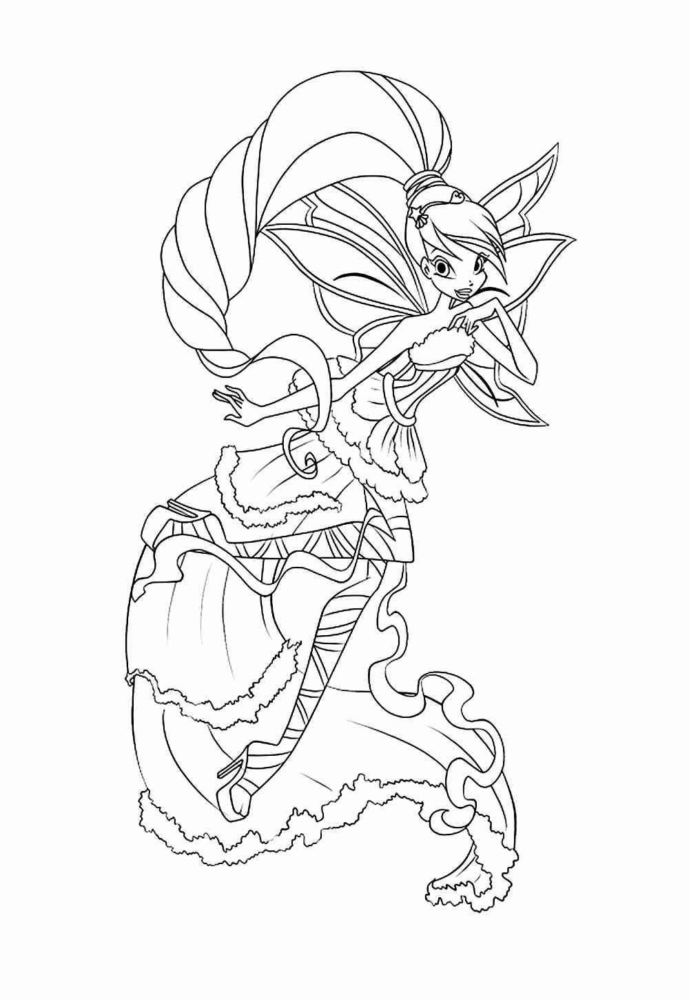 Winx Club Ausmalbilder 769