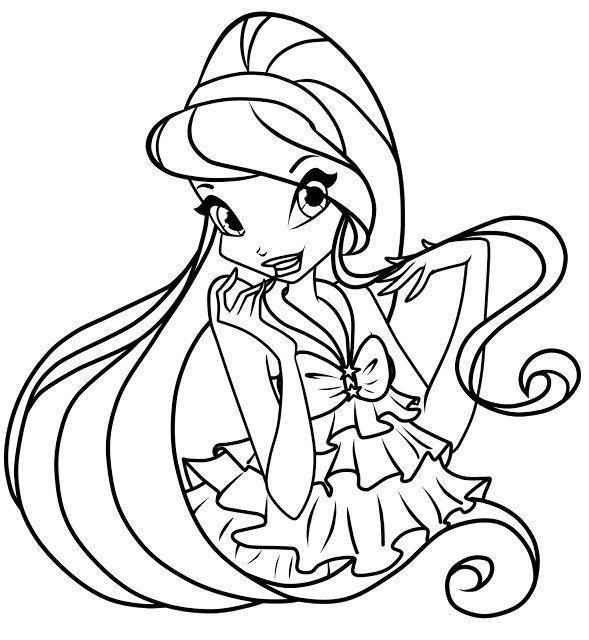 Winx Club Ausmalbilder 893