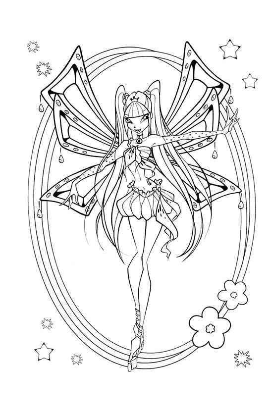 Winx Club Ausmalbilder 905