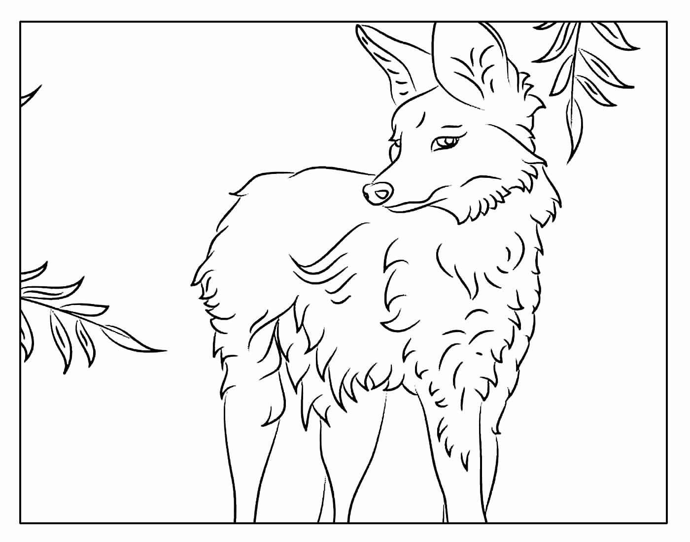 Wolf Ausmalbilder 127