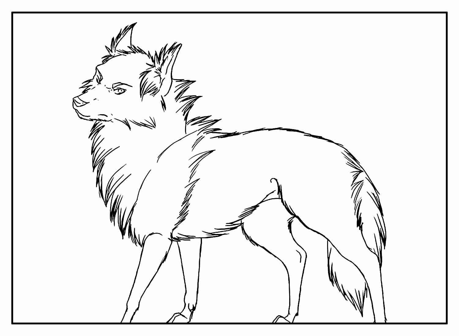 Wolf Ausmalbilder 417