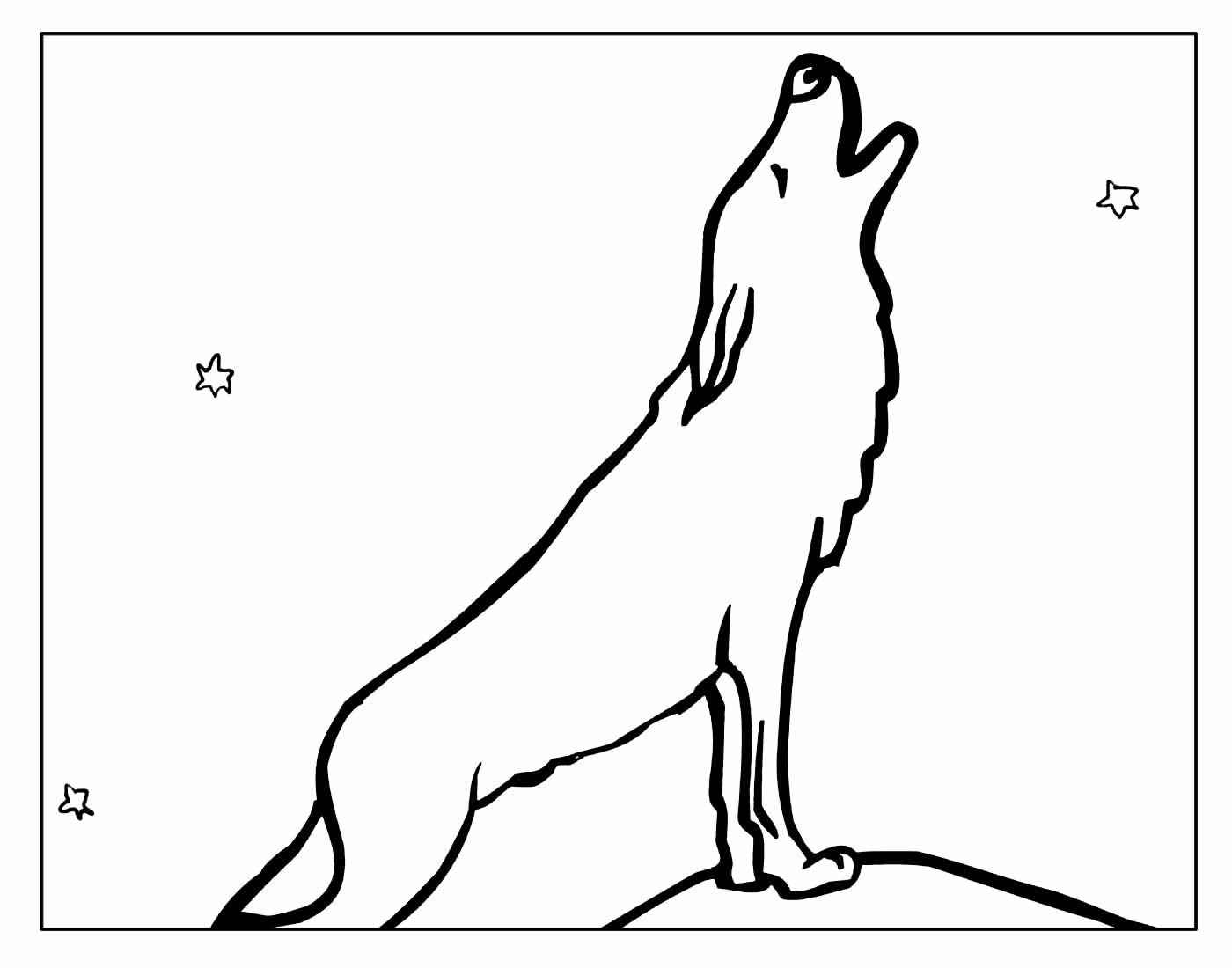 Wolf Ausmalbilder 497