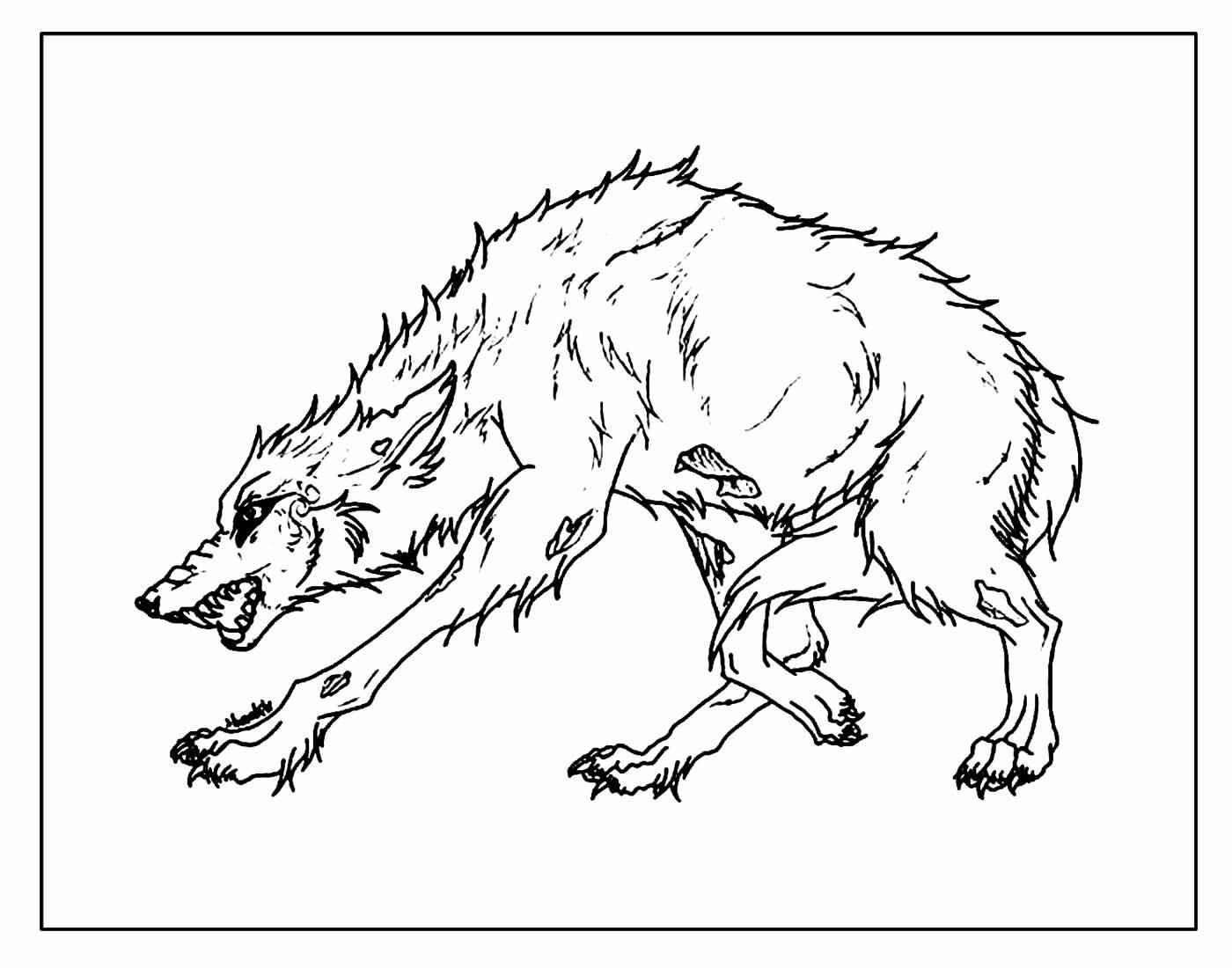 Wolf Ausmalbilder 727