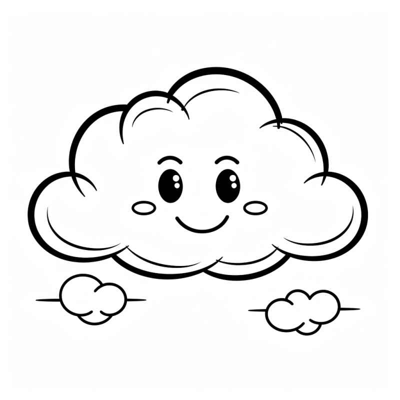 Wolke Ausmalbilder 398