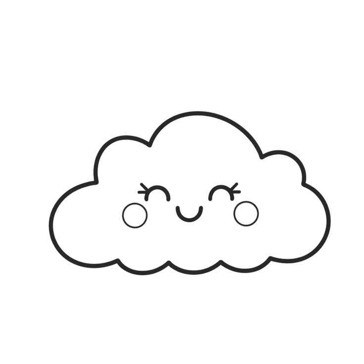 Wolke Ausmalbilder 553