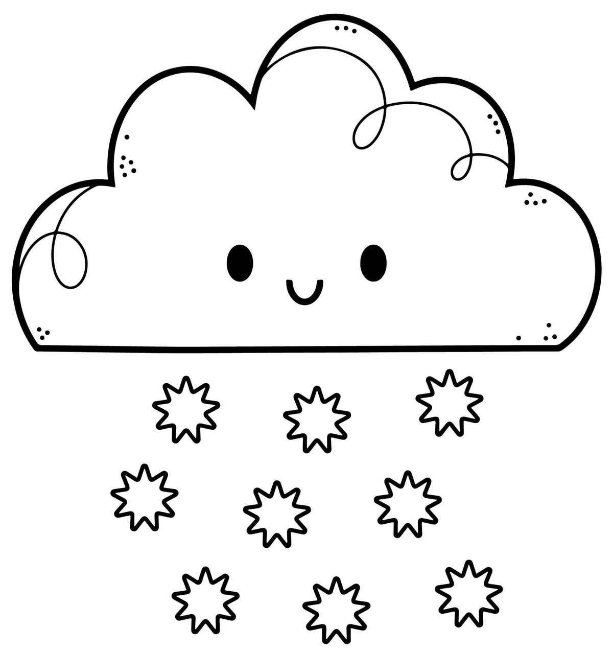 Wolke Ausmalbilder 683