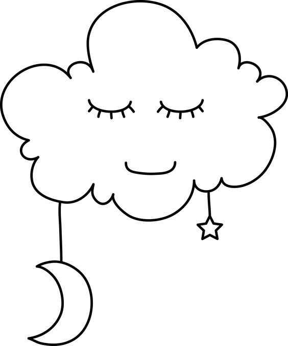 Wolke Ausmalbilder 987