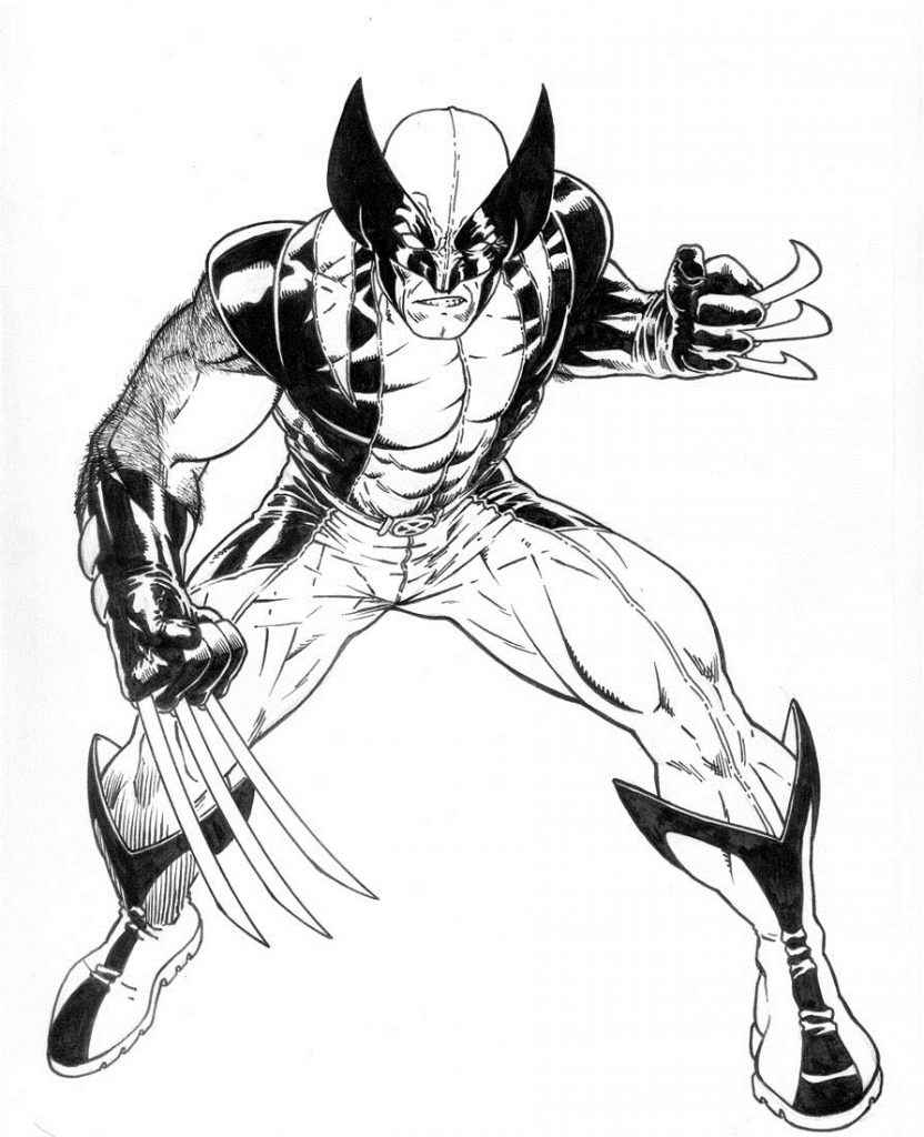 Wolverine Ausmalbilder 644