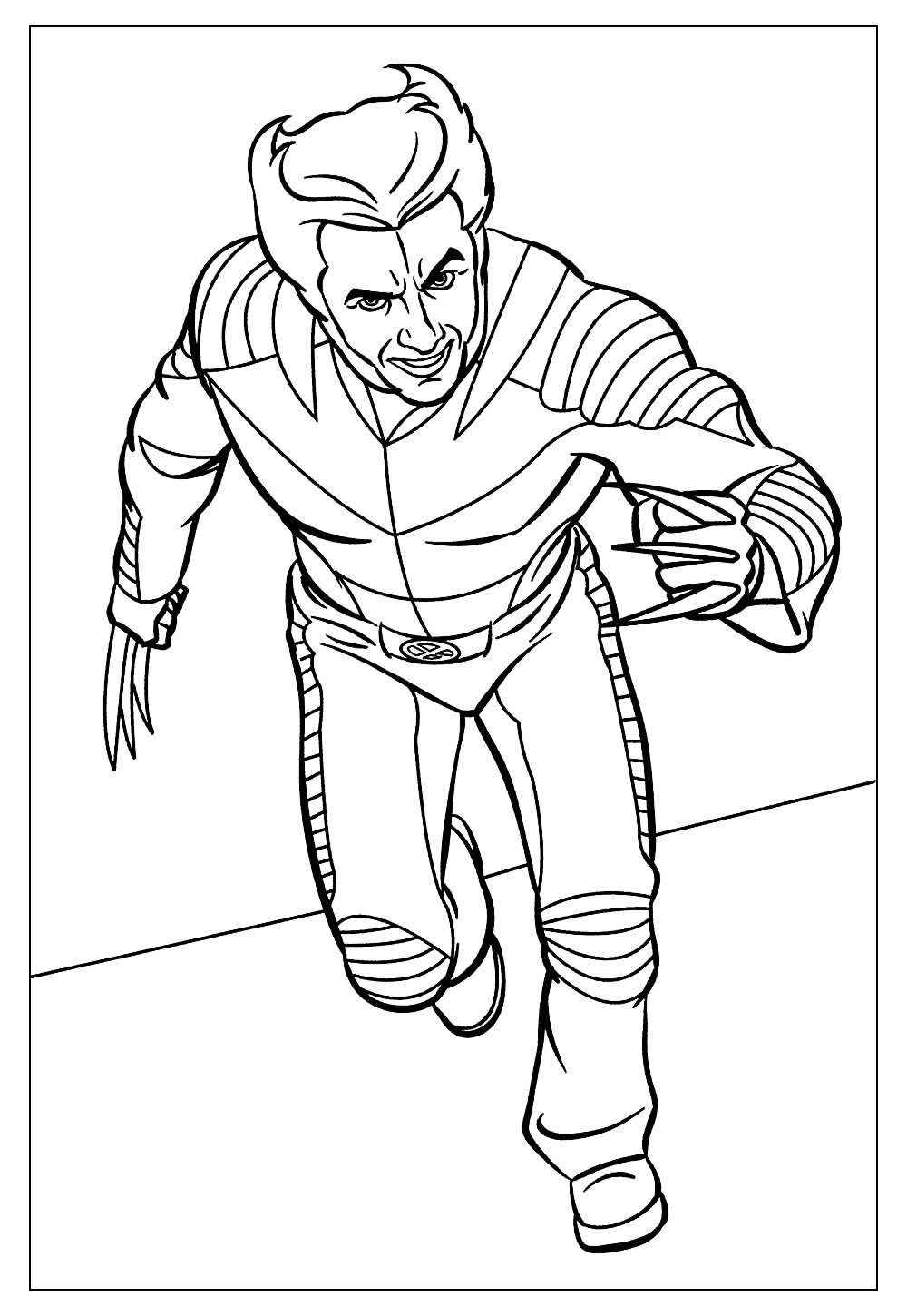 Wolverine Ausmalbilder 725