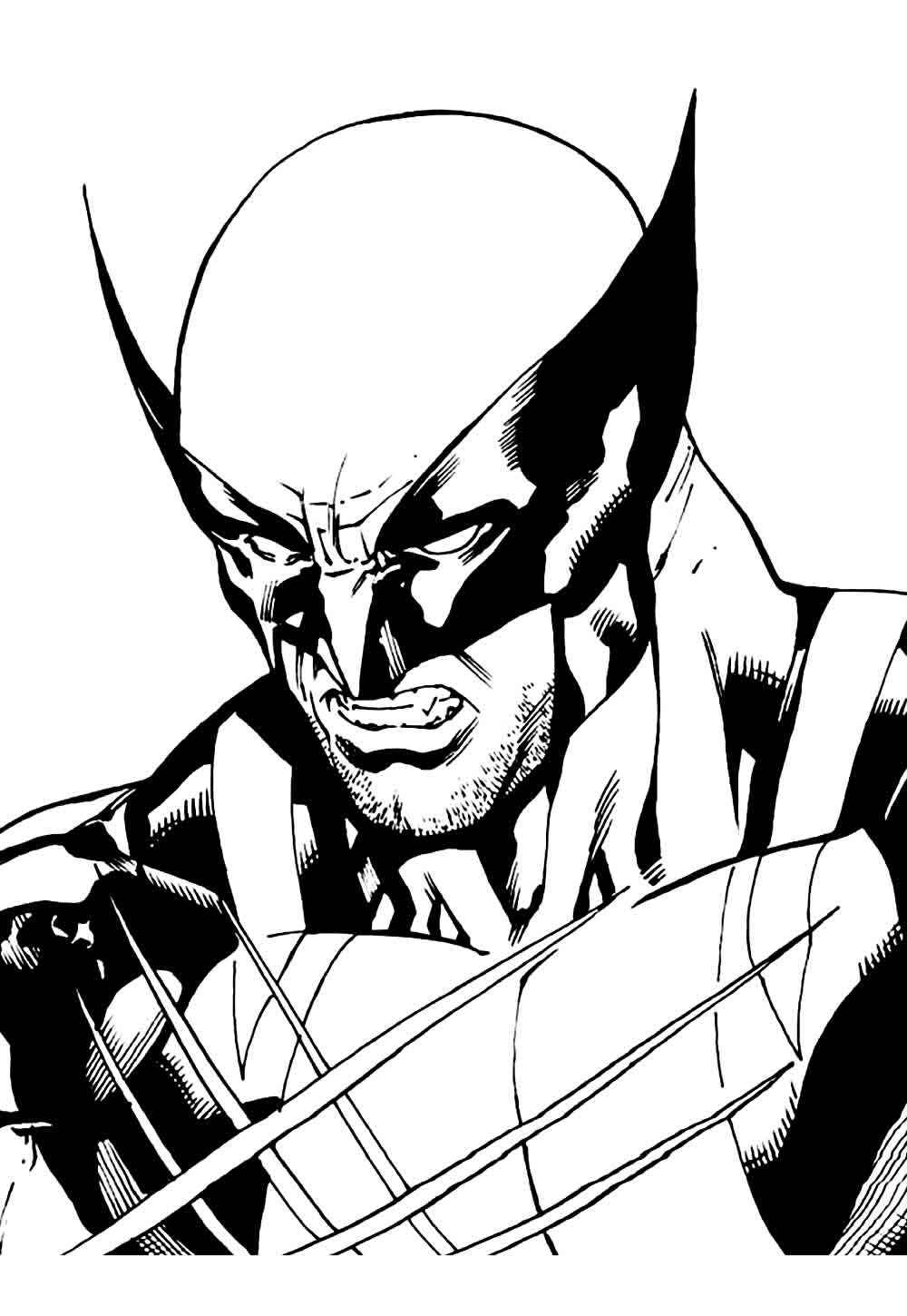 Wolverine Ausmalbilder 855