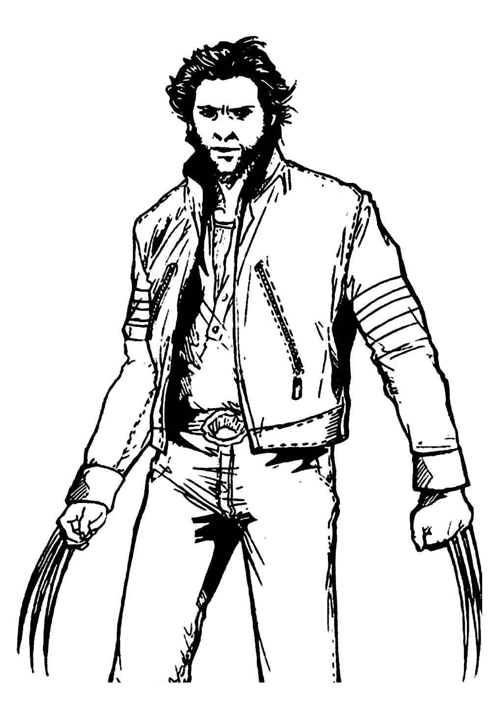 Wolverine Ausmalbilder 867