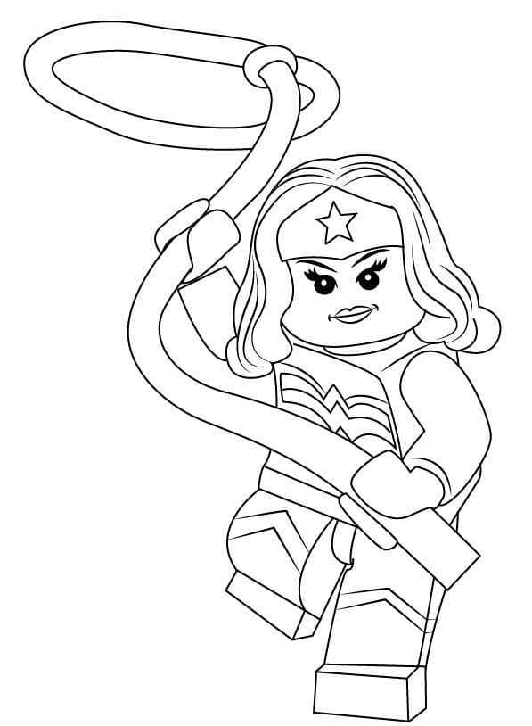 Wonder Woman Ausmalbilder 113