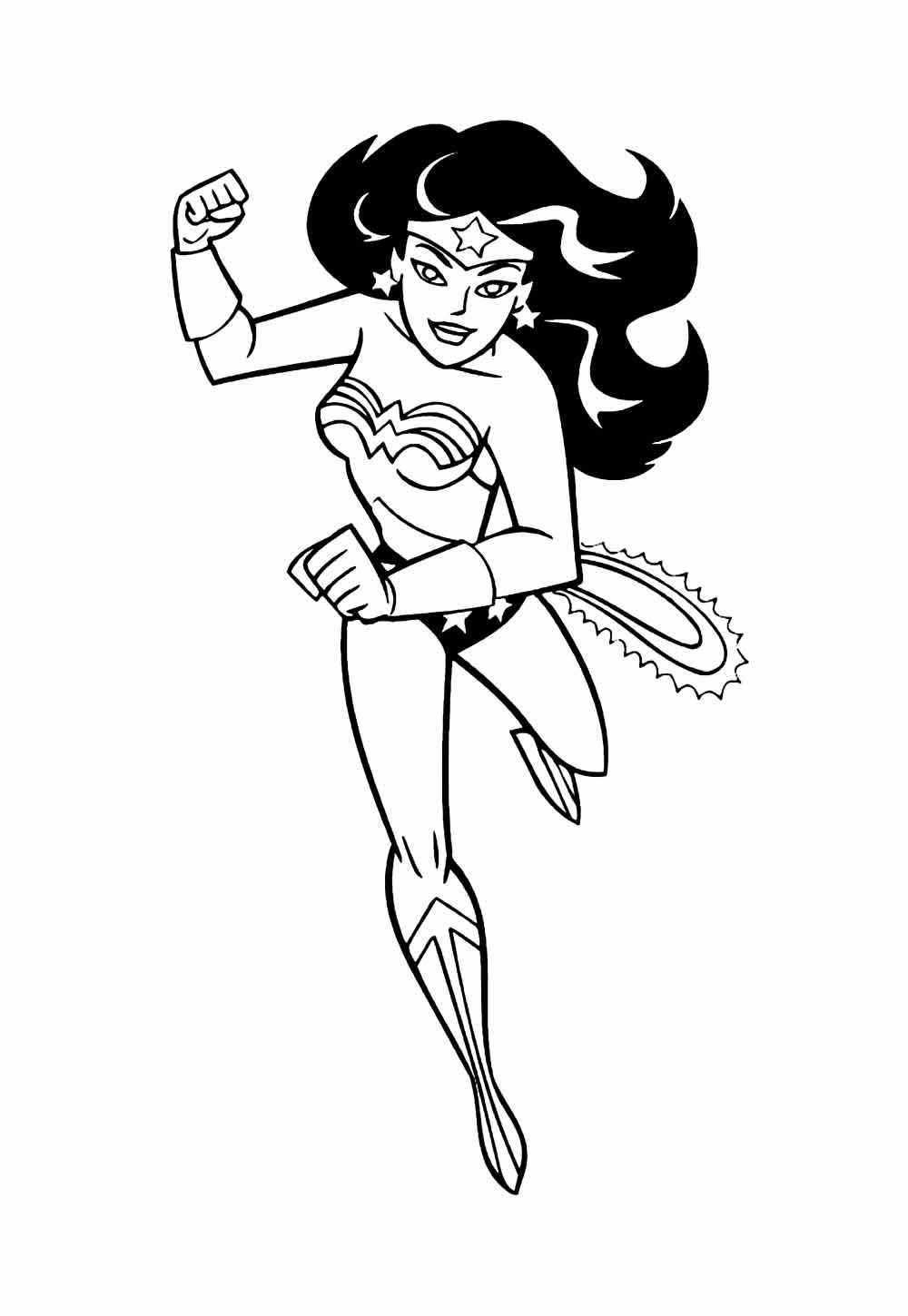 Wonder Woman Ausmalbilder 386