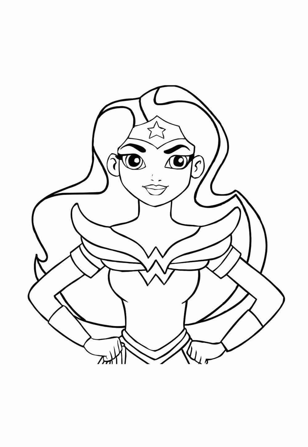 Wonder Woman Ausmalbilder 493