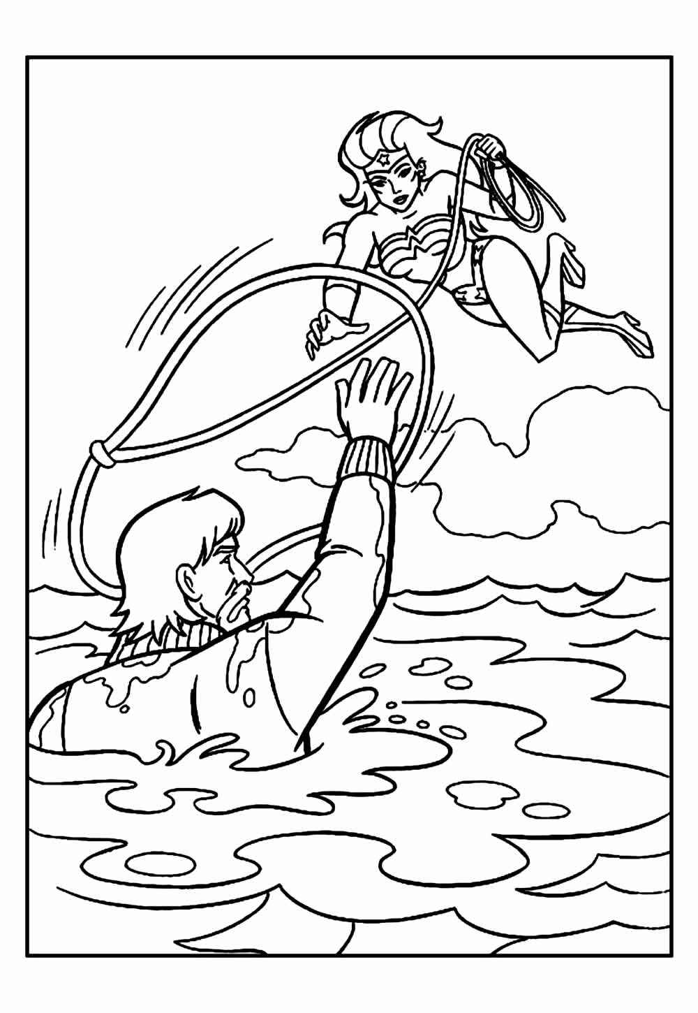 Wonder Woman Ausmalbilder 627