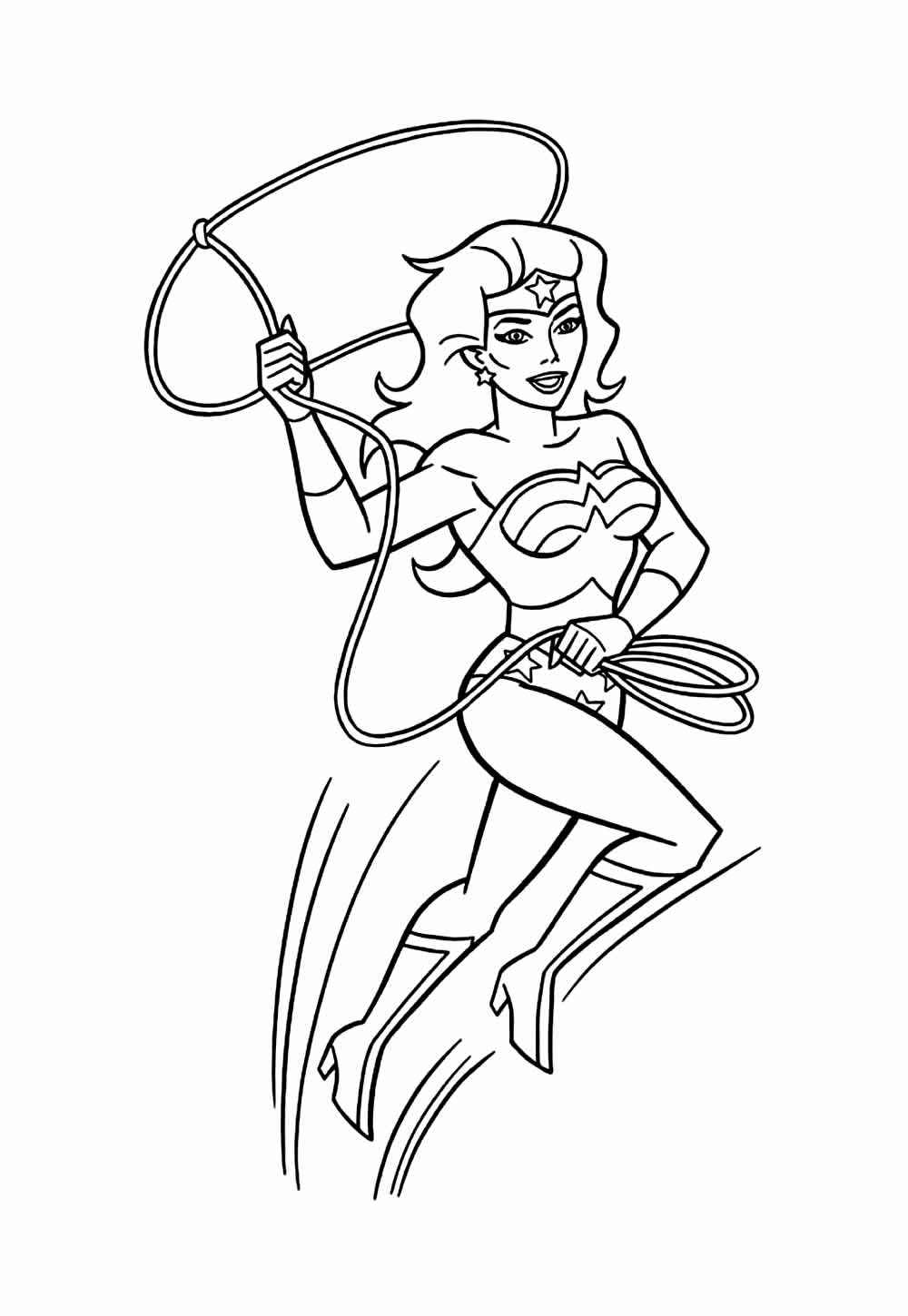 Wonder Woman Ausmalbilder 858