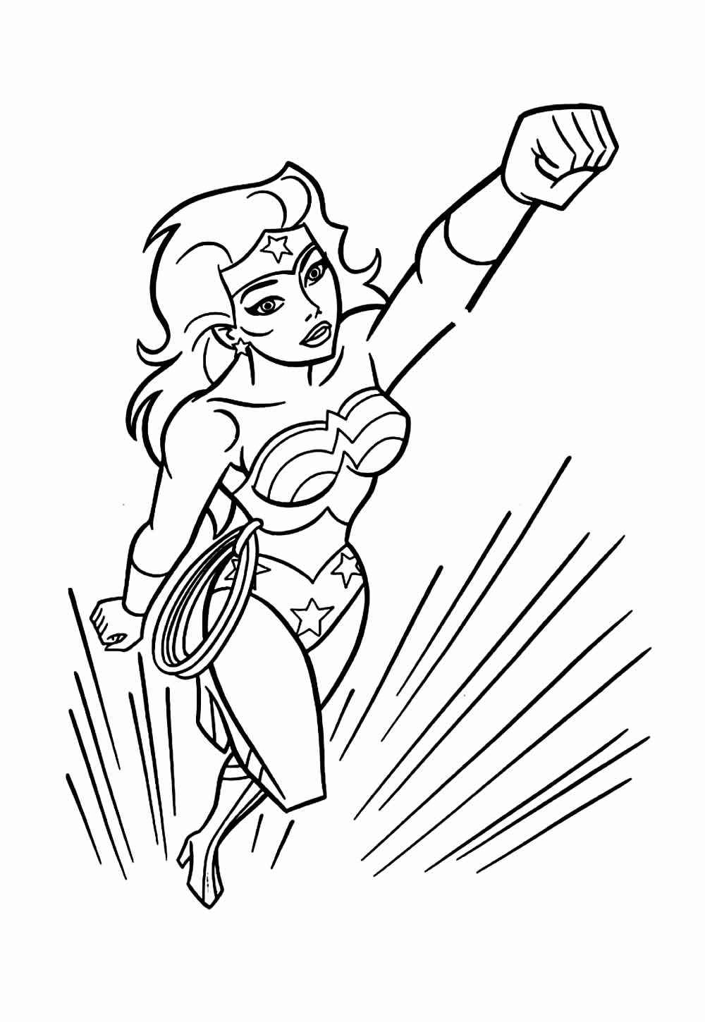 Wonder Woman Ausmalbilder 907