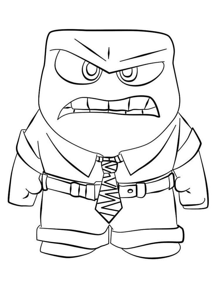 Wut Inside Out Ausmalbilder 478