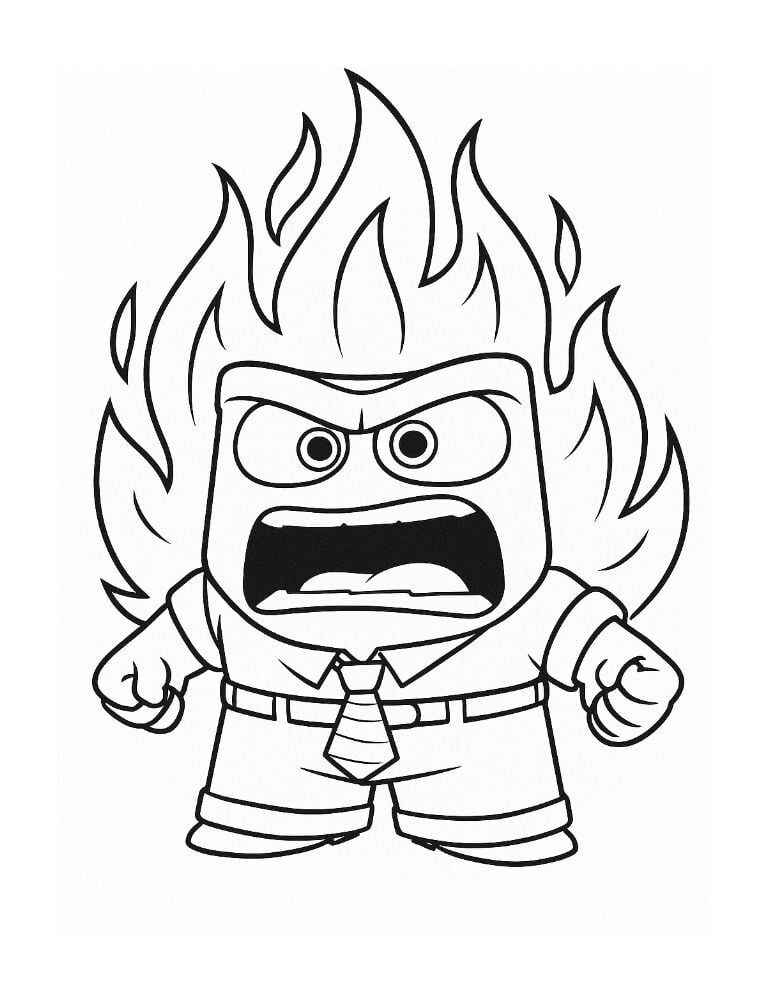 Wut Inside Out Ausmalbilder 551