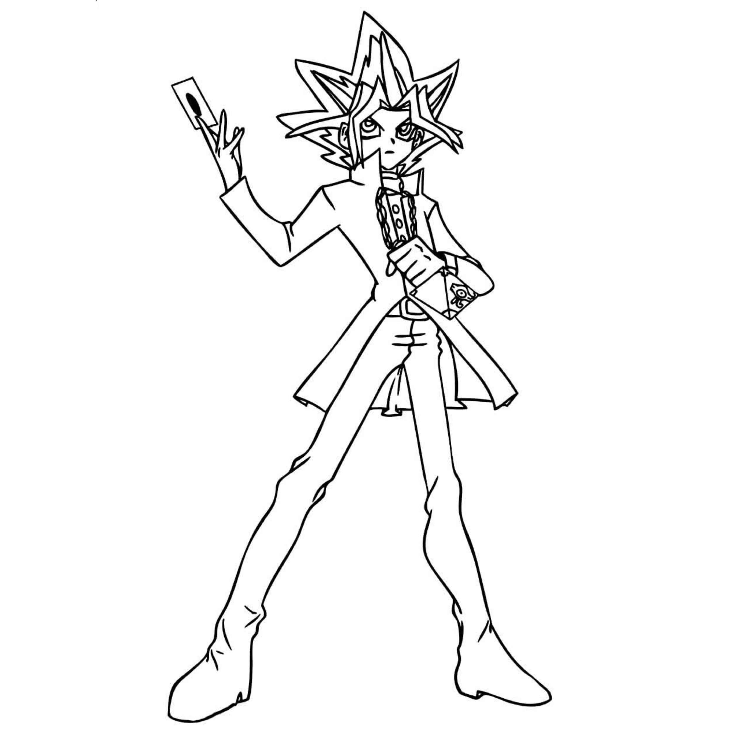 Yugioh Ausmalbilder 777