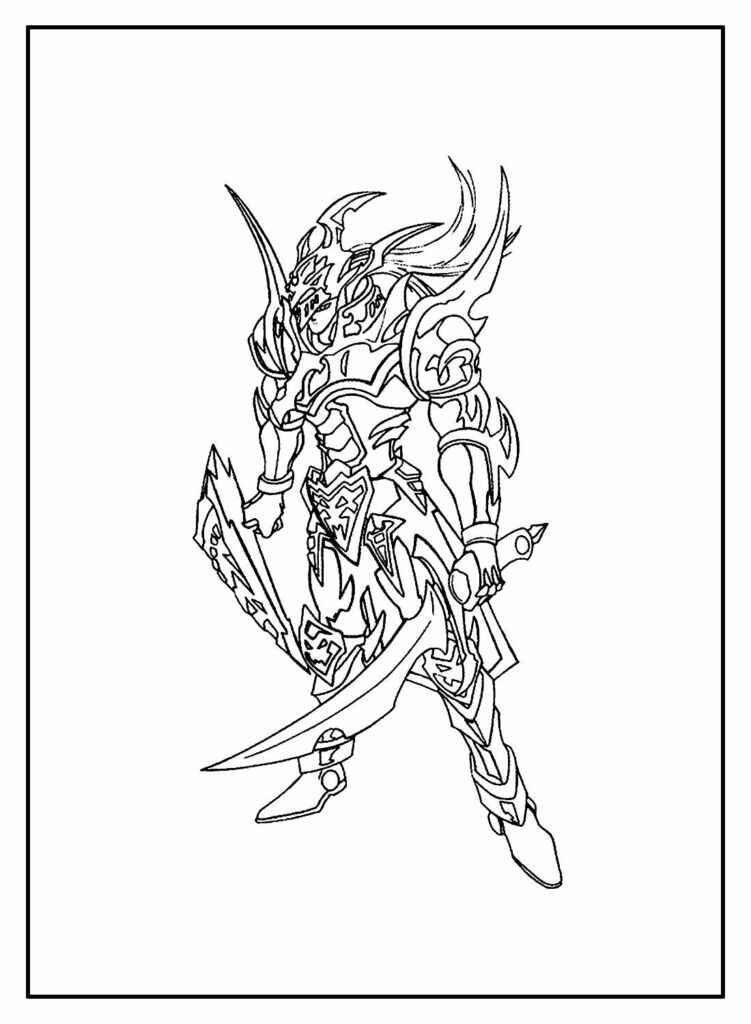 Yugioh Ausmalbilder 995