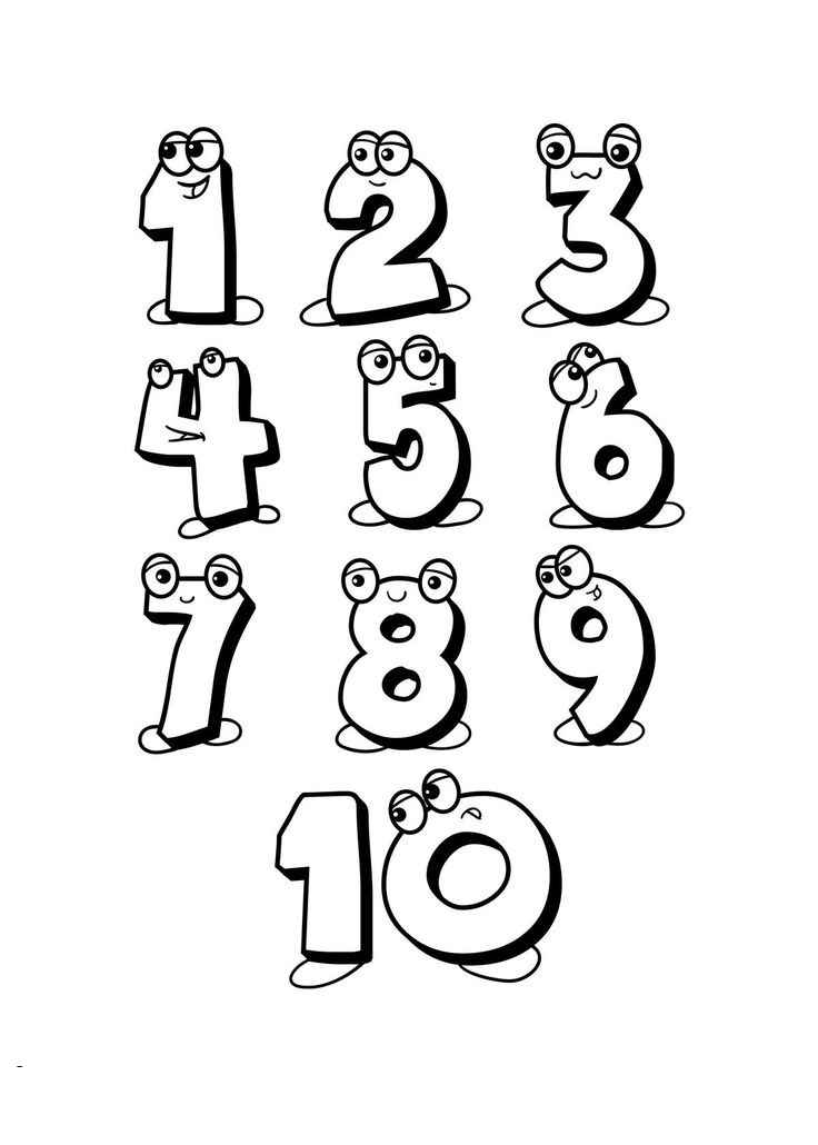 Zahlen Ausmalbilder 166