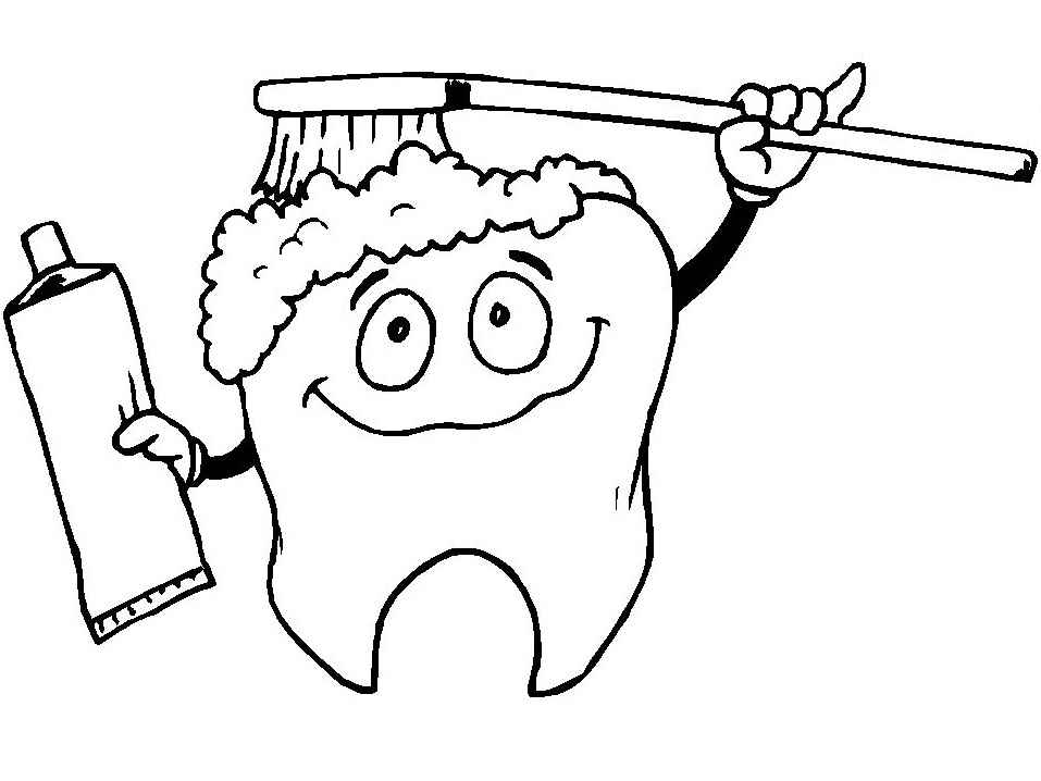 Zahn Ausmalbilder 278