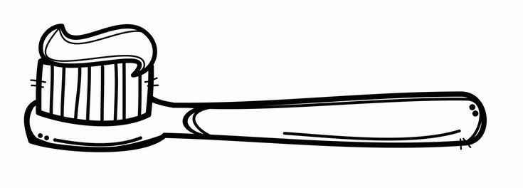 Zahnbürste Ausmalbilder 149